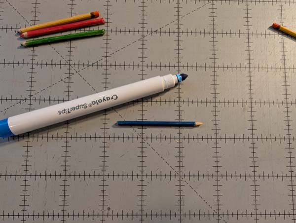 Doll Pencils 12 Colored Pencil