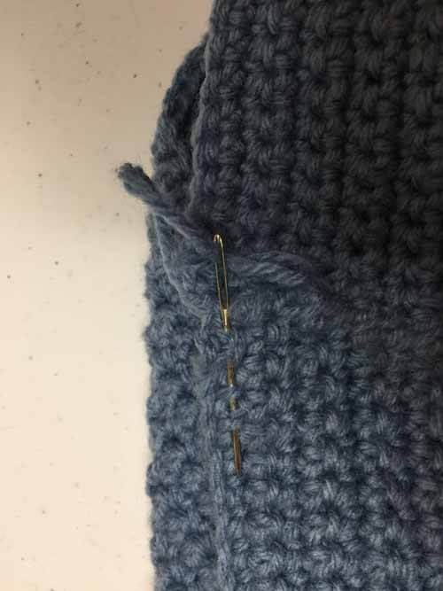 Doll Crocheted Shoulder Wrap - Weave Ends