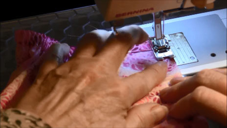 18-inch Doll Skirt Tutorial - Sew back seam