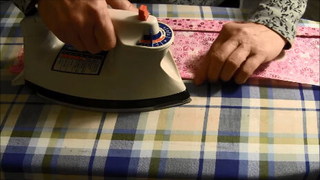 18-inch Doll Skirt Tutorial - Turn top edge under 1/4 inch