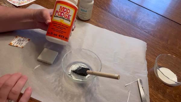 Dollar Store Mini Magnets 19 Mod Podge