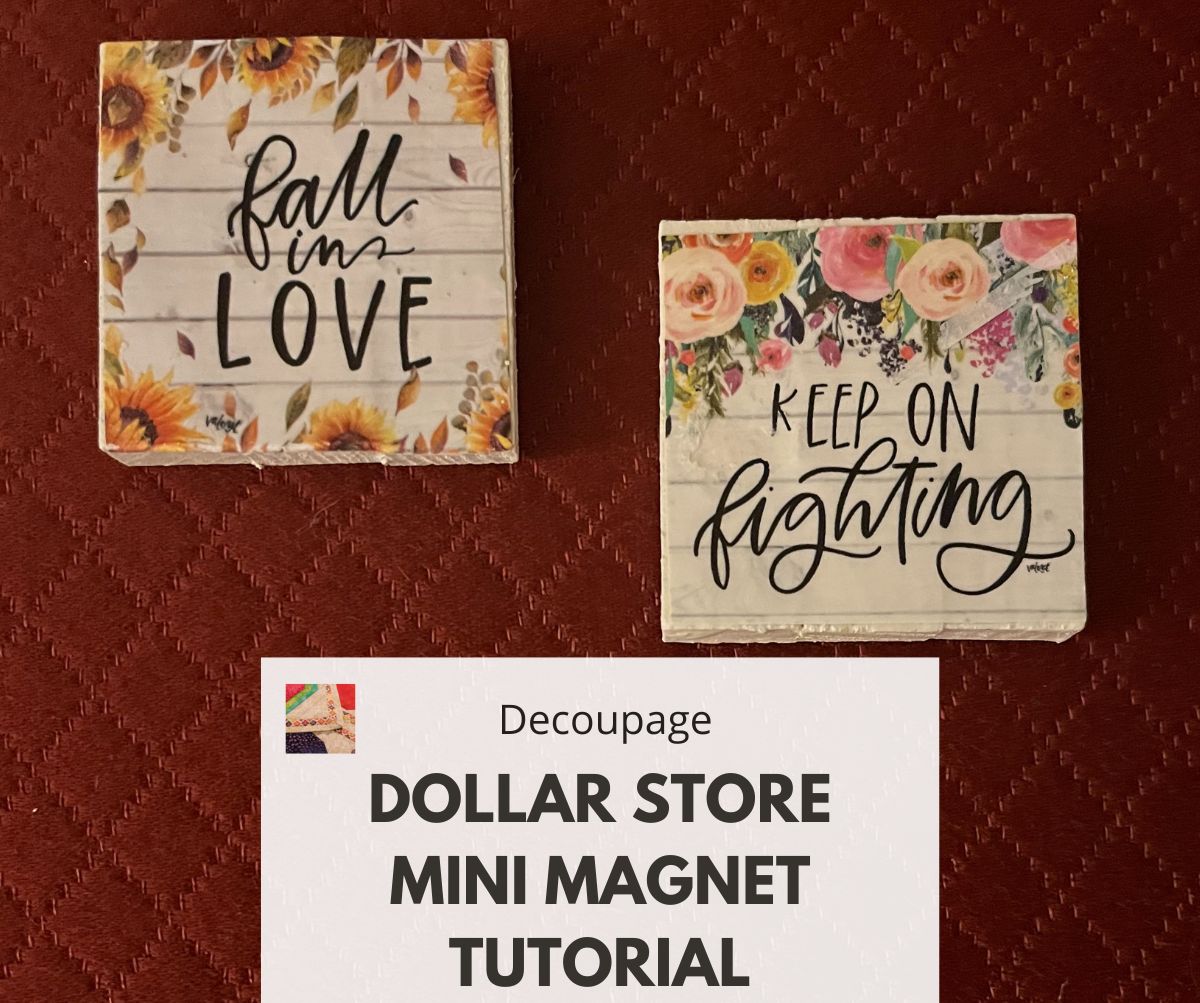 DIY Dollar Store Mini Tutorial