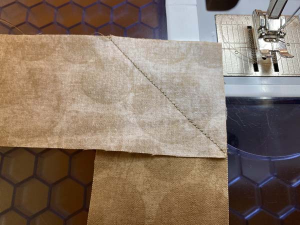 Double Fold Binding 5 Sewn