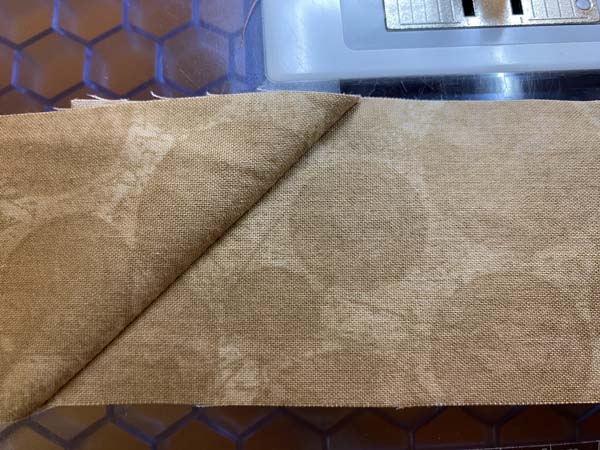 Double Fold Binding 6 Showing Angle