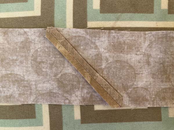 Double Fold Binding 8 Press Seam