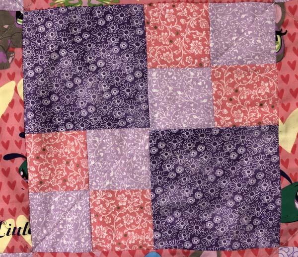 Double Four Patch Block - Another finished sample