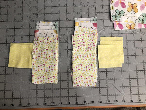 Double Four Patch Block Fabrics
