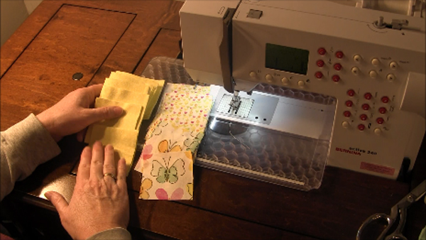 Double Four Patch Block Second Blocks Put Together