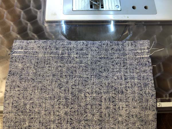 Double Stitch Seam 3 Showing Two Stitched Lines