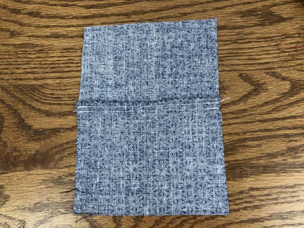 Double Stitch Seam 7 Ironed Seam