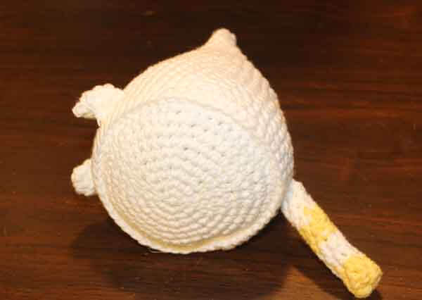 Dumpling Kitty Crocheted Cat
