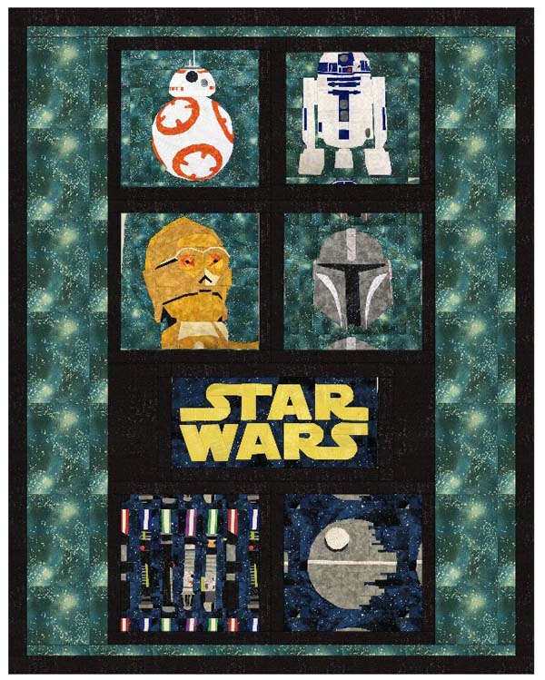 EQ8 Star Wars Quilt