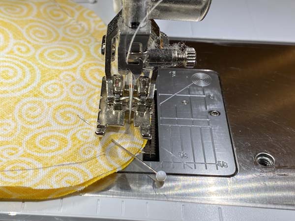 Easter Egg Garland 10 Stitch around