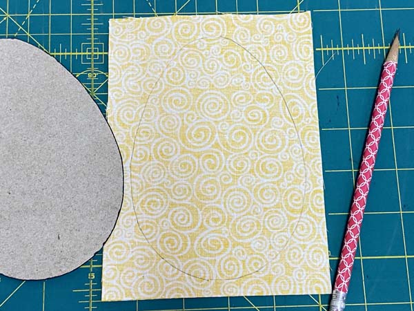 Easter Egg Garland 4 Traced Template