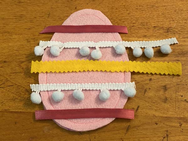 Easter Gift Card Holder Glue Decorations