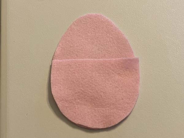 Easter Gift Card Holder Layer Felt Pieces