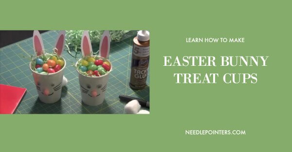 Simple Kid's Bunny Treat Cups Craft