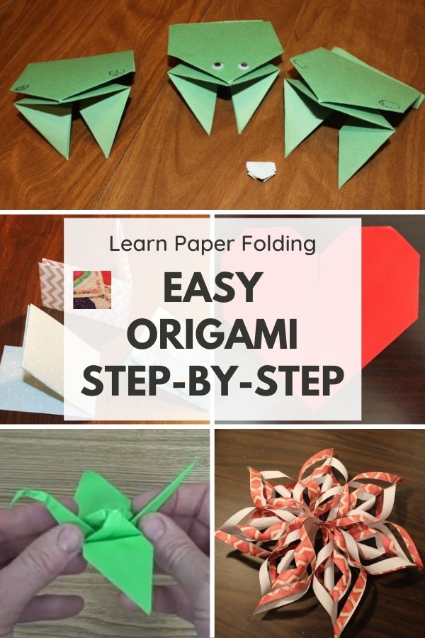 Easy Origami: Step-By-Step Instructions to Make Basic Origami Figures