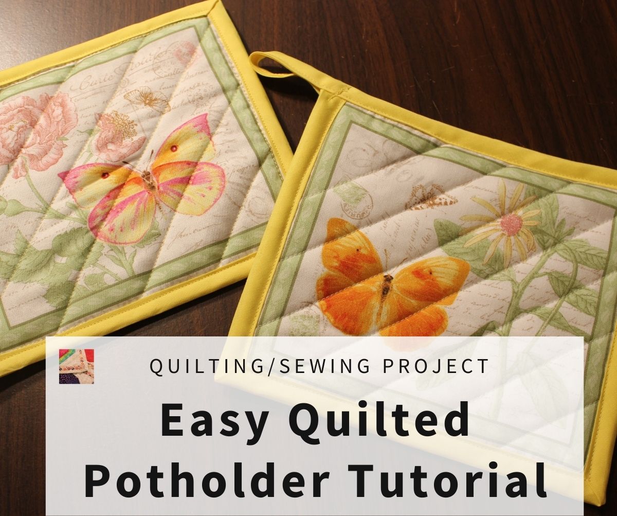 Cute and Easy Potholders to Sew (Video & Pic Tutorial)