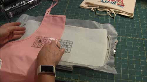 Machine Embroidered Aprons