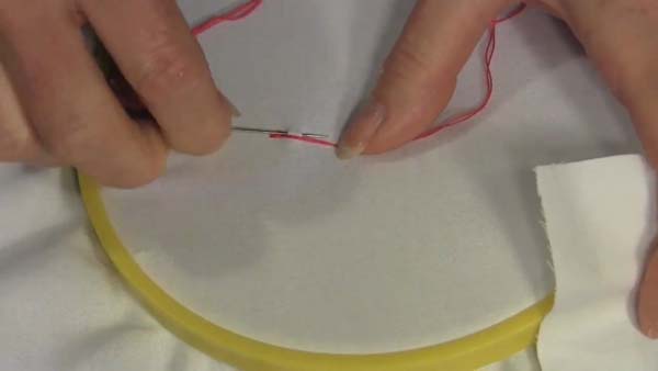 Embroidery Chain Stitch 10 bring up