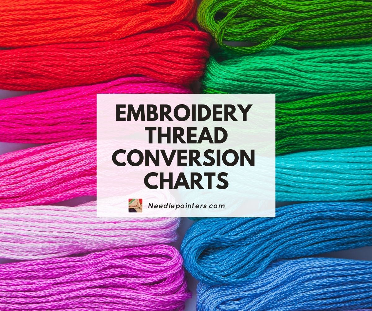 Semco tapestry wool conversion chart to dmc sales
