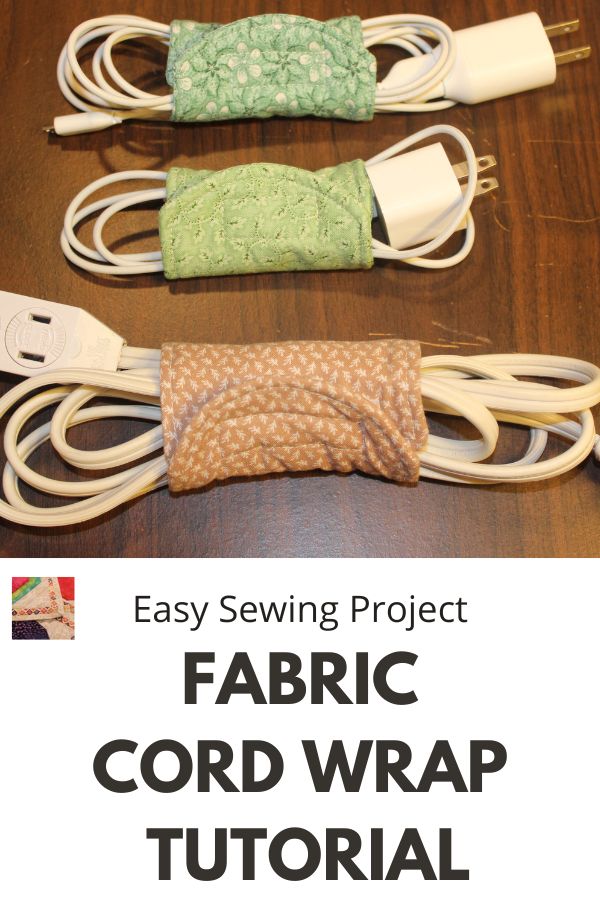 How to make a Fabric Cord Wrap - pin