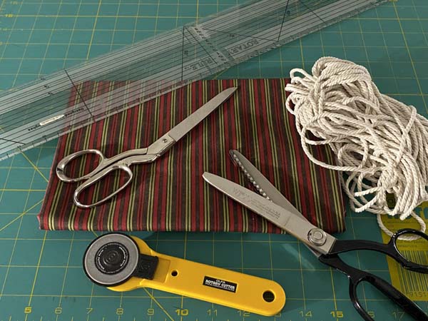 Fabric Gift Bag 1 Supplies