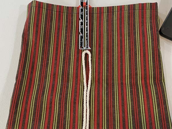 Fabric Gift Bag 13 Place Cord