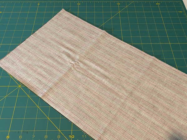 Fabric Gift Bag 3 Sew Sides