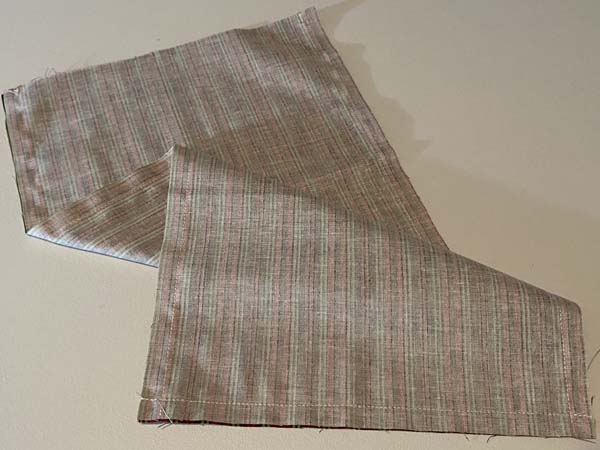 Fabric Gift Bag 4 Sew Bottom