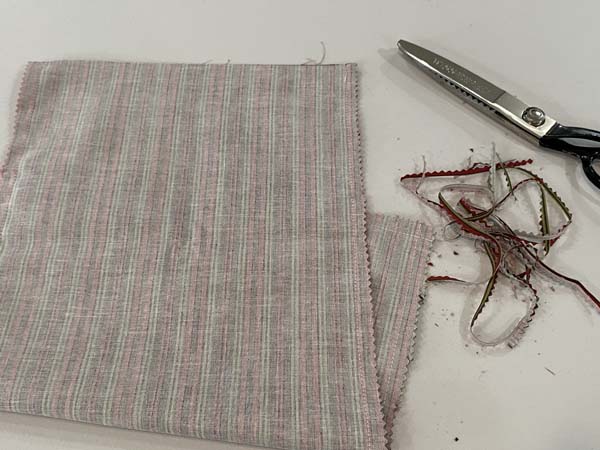 Fabric Gift Bag 6 Edges Trimmed