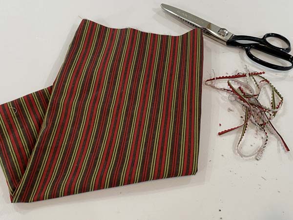 Fabric Gift Bag 7 turn Right side out