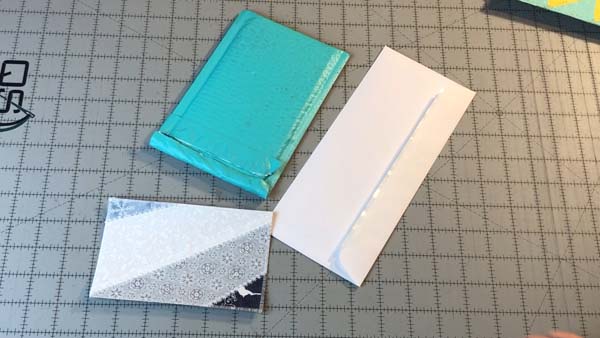 Fabric Postcards Envelopes