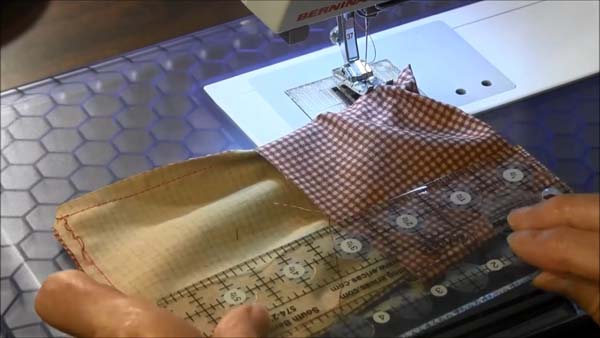 Fabric Sachet Turn Down Top Edge