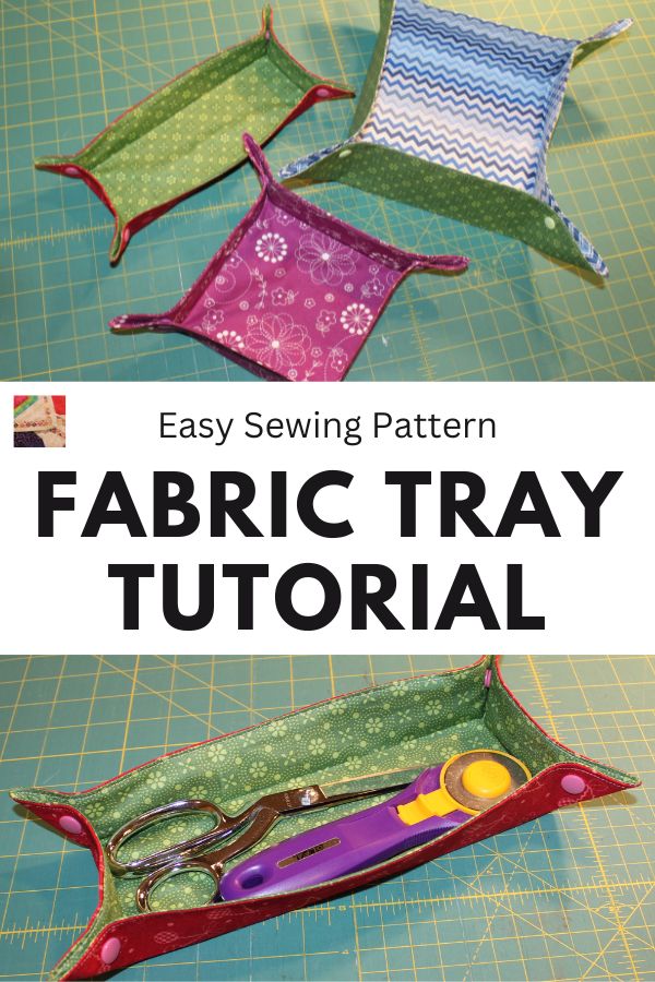Fabric Tray Tutorial - Pin