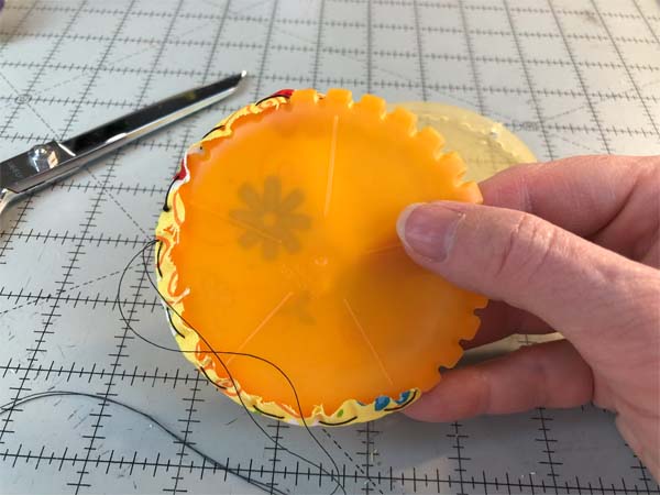 Fabric Yo Yo Remove Fabric From Disc