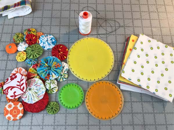 Fabric Yo Yo Supplies