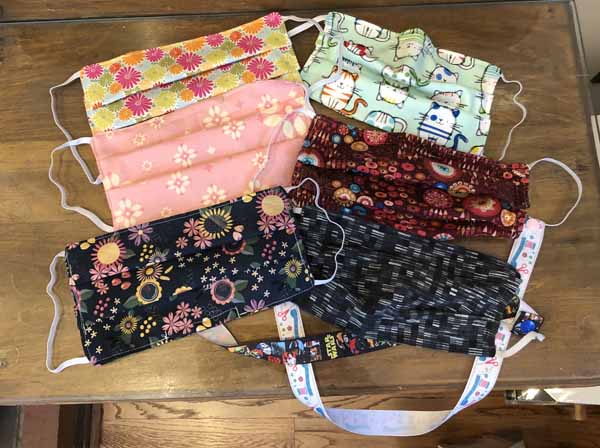 Face Masks with Lanyards