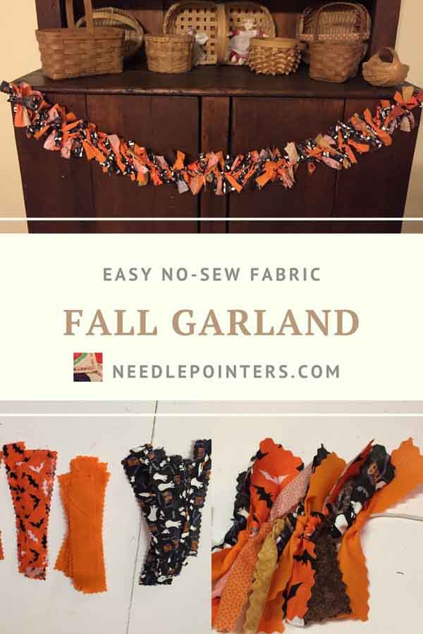 Fall Fabric Garland Tutorial - pin2