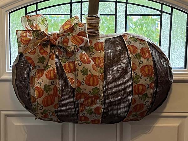 Fall Wreath Finished