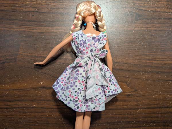 Fashion Doll Dress 18 Tie Bow