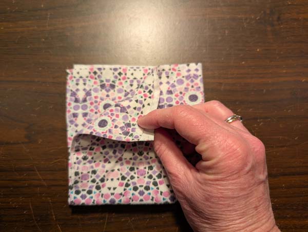 Fashion Doll Dress 3 Fold in Quarters