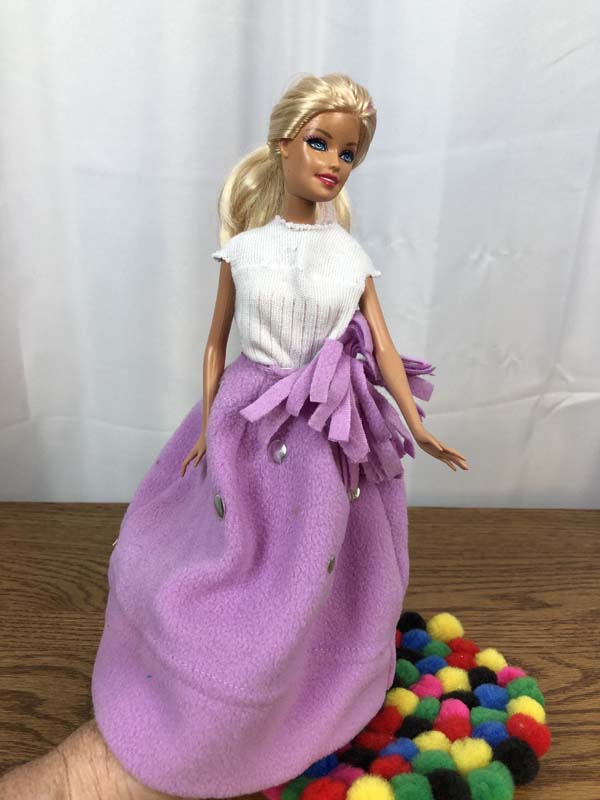 Fashion Doll Easy Skirt Finished Tall photo
