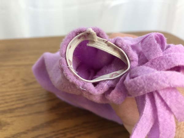 Fashion Doll Easy Skirt Showing Elastic