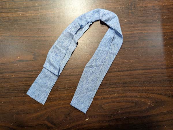 Fashion Doll Wrapped Top 1 Fabric Strip