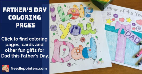free printable father's day coloring pages and cards for