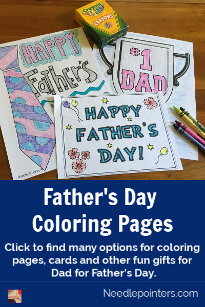 Fathers Day Coloring Pages - pin