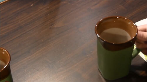 DIY Sharpie Mug Tutorial - Clean mug