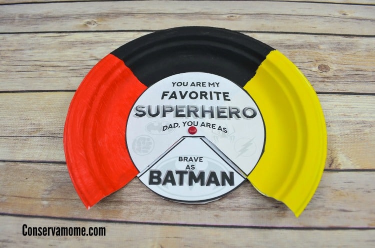 Super Hero Father's Day Craft - Conservamom